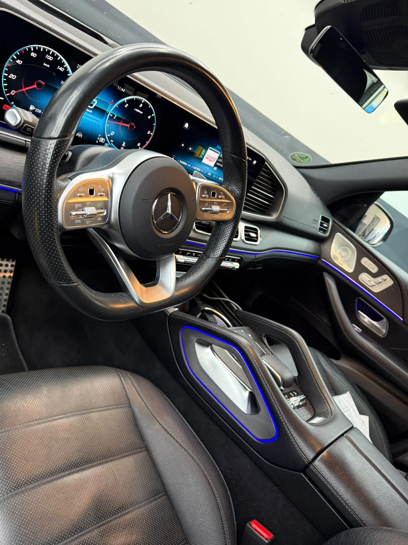 Interiér Mercedes GLS 400d