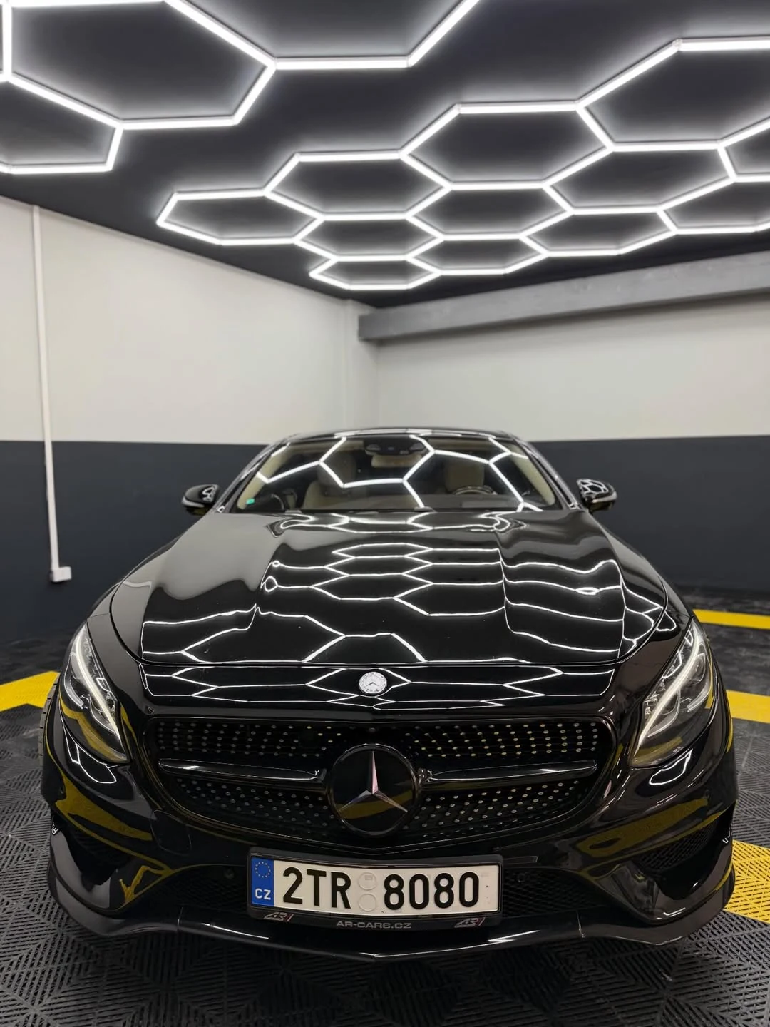 Mercedes S500 Coupé zepředu
